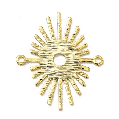 Brass Connector Charms KK-H435-14G-1