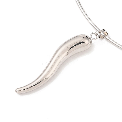 Pepper Brass Necklace BJEW-Q350-06P-1
