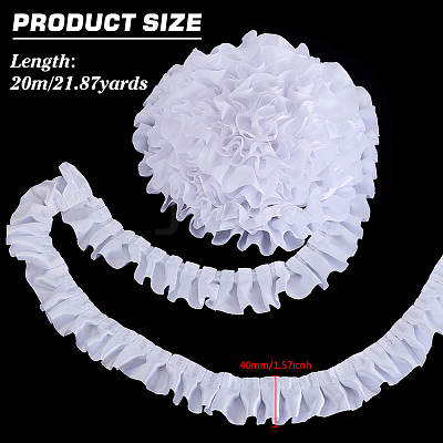 Satin Ribbons SRIB-WH0030-01B-1