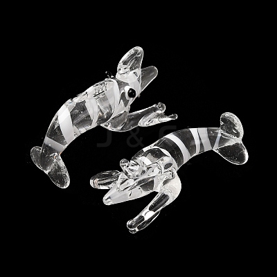 Handmade Lampwork Pendants LAMP-Z013-02G-1