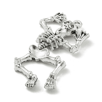 Tibetan Style Alloy Pendants TIBE-Q098-08C-1