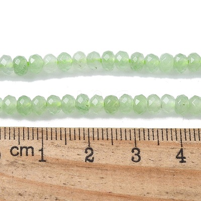 Dyed Natural Malaysia Jade Rondelle Beads Strands G-E316-2x4mm-56-1
