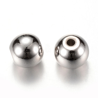 Brass Spacer Beads X1-KK-S753-4mm-P-1