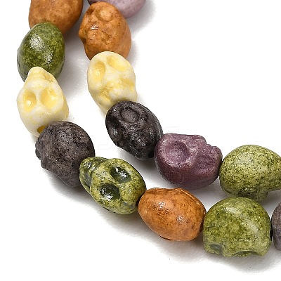 Vintage Handmade Porcelain Beads Strands PR-CBAB520-19H-1