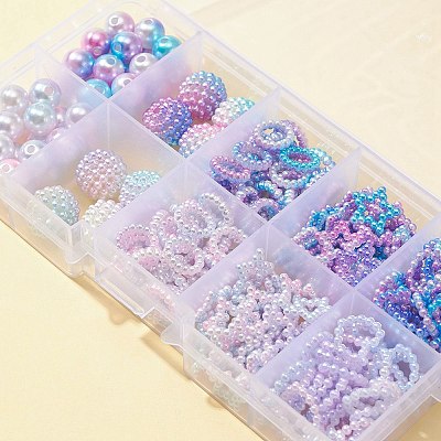 DIY Imitation Pearl Jewelry Making Finding Kit DIY-FS0003-99-1