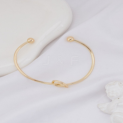 1Pc Stainless Steel Cuff Bangles BJEW-LP0002-22-1