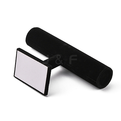 Velvet T-Bar Bracelet Display Stands X-BDIS-WH0003-04A-1