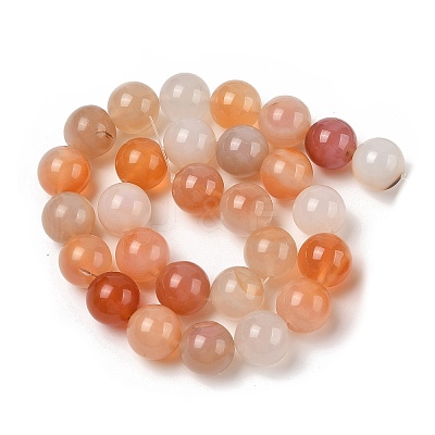 Natural Red Agate Beads Strands G-A248-A06-05-1