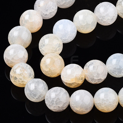 Natural Crackle Agate Beads Strands G-S359-240B-2-1