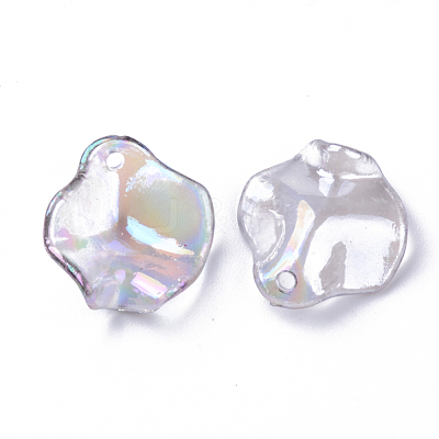 Transparent Acrylic Pendants X-MACR-N007-07A-1