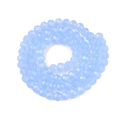 Glass Beads Strands EGLA-A044-J6mm-D03-1