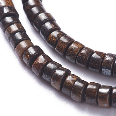Natural Bronzite Bead Strands G-P444-06B-1
