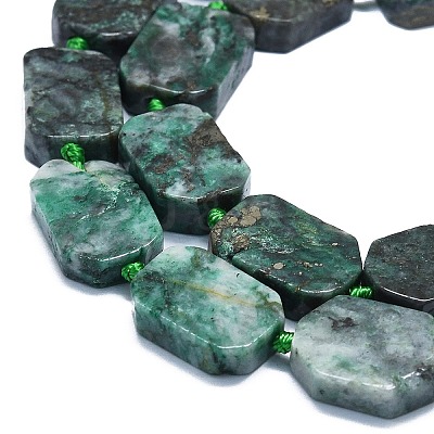 Natural Dioptase Beads Strands G-K245-J09-01-1