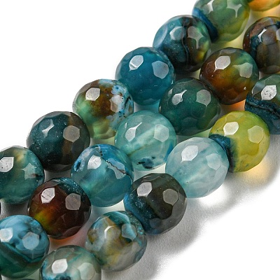 Natural Agate Beads Strands G-C082-A01-02-1