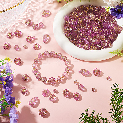 100G Transparent Acrylic Beads OACR-BT0001-07C-1