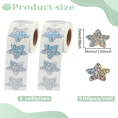 Laser Self-Adhesive Paper Stickers DIY-LP0003-41-1