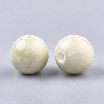 Handmade Porcelain Beads PORC-S499-02V-1