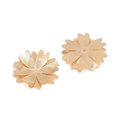 Brass Filigree Cabochons KK-CBACEE9-02B-KCG-1