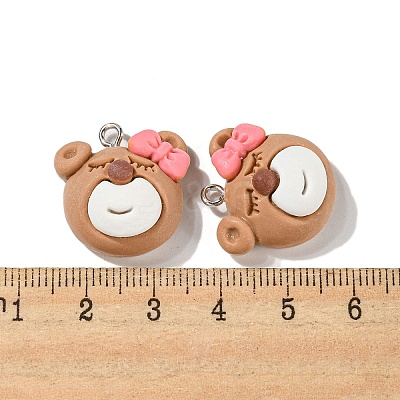 Resin Pendants X-RESI-C002-07-1