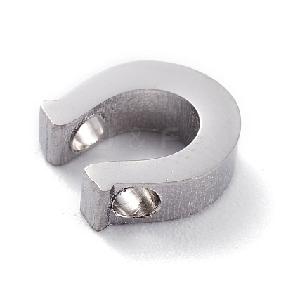 Non-Tarnish 304 Stainless Steel Charms STAS-O139-08P-1