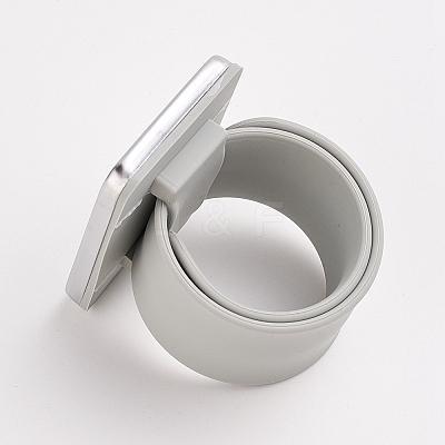 Magnetic Silicone Wrist Strap Bracelet BJEW-WH0009-09A-1