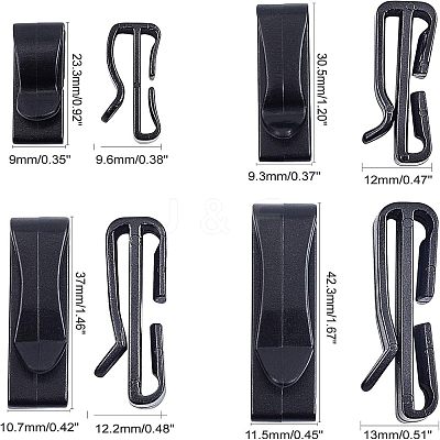 Plastic Webbing Ending Clips KY-NB0001-09-1