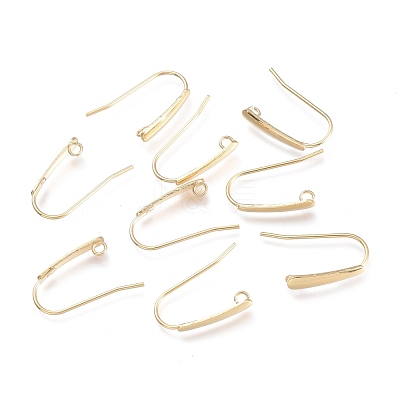304 Stainless Steel Earring Hooks STAS-K211-02G-1