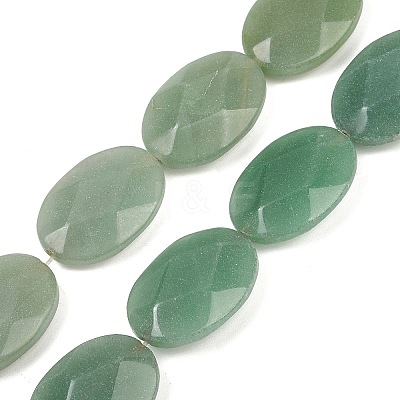 Natural Green Aventurine Beads Strands G-U018-E01-01-1