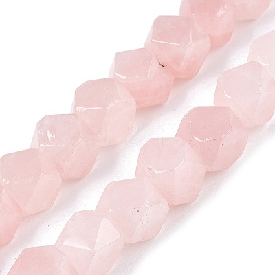 Natural Rose Quartz Beads Strands G-T38-27-1