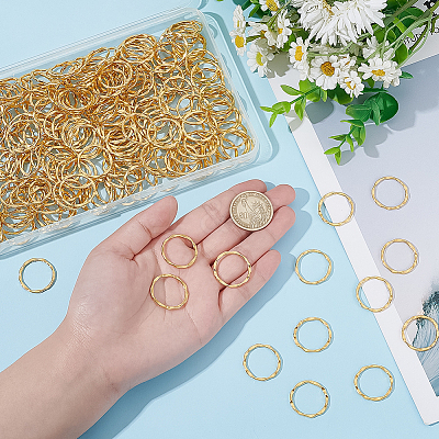 250pcs Tibetan Style Alloy Linking Rings FIND-PH0025-01AG-1