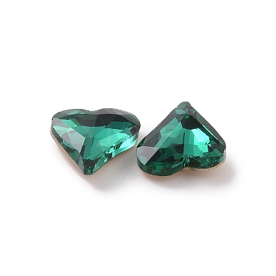 Glass Rhinestone Cabochons GGLA-P002-09A-06-1