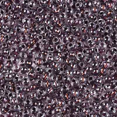 6/0 Transparent Inside Colours Glass Seed Round Beads X1-SEED-N006-004N-1