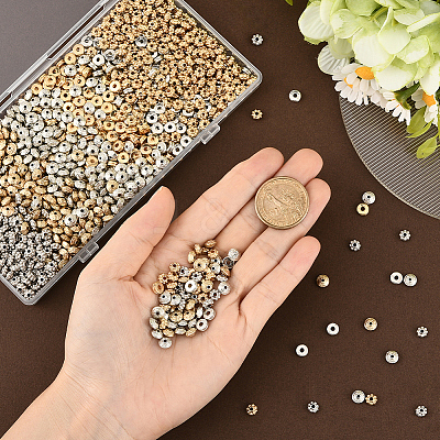 1400Pcs 3 Styles CCB Plastic Beads CCB-PA0001-12-1