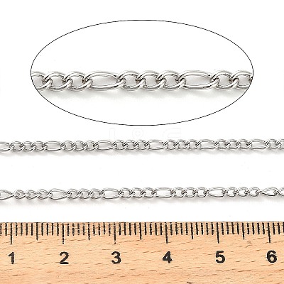 304 Stainless Steel Twisted Chains Curb Chains CHS-B009-01A-P-1