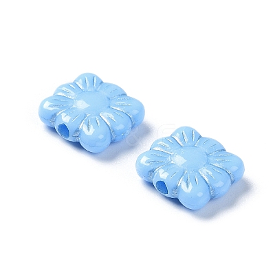 Opaque Acrylic Beads OACR-G016-26J-1