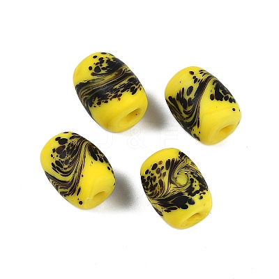 Opaque Handmade Lampwork Beads BLOW-D006-02C-1