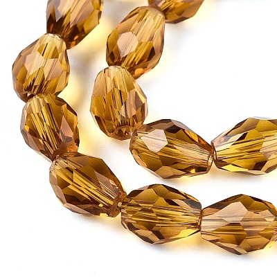 Transparent Glass Beads Strands X-EGLA-N013-T6mm-D16-1