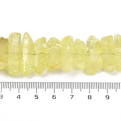 Natural Crackle Quartz Beads Strands G-R012-B06-03-1