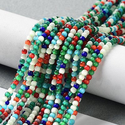 Cat Eye Beads Strands EGLA-N002-001N-1