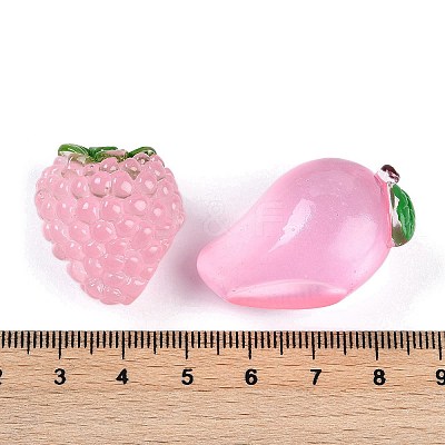 Opaque Resin Decoden Cabochons RESI-M050-06C-1