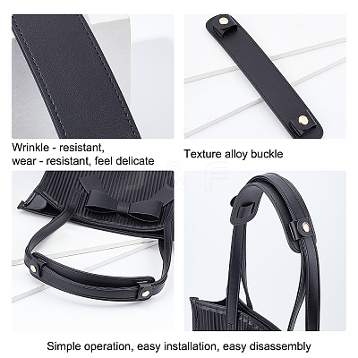 Imitation Leather Bag Strap Padding DIY-WH0304-307B-1