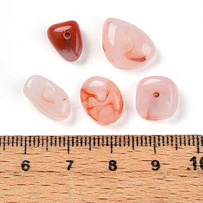 Transparent Acrylic Beads TACR-T028-39B-1