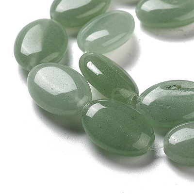 Natural Green Aventurine Beads Strands G-P528-M25-01-1