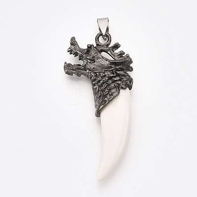 Resin Big Pendants PALLOY-T069-51B-1