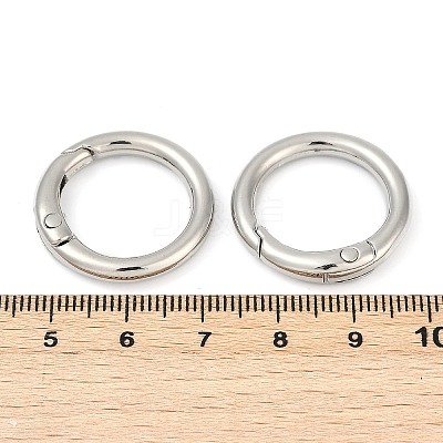Alloy Spring Gate Clasps FIND-H012-05P-1