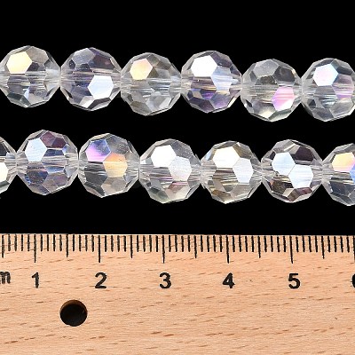 Transparent Glass Beads EGLA-A035-T10mm-B19-1