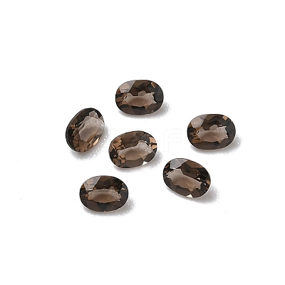 Faceted Natural Smoky Quartz Cabochons G-I295-05C-16B-08-1