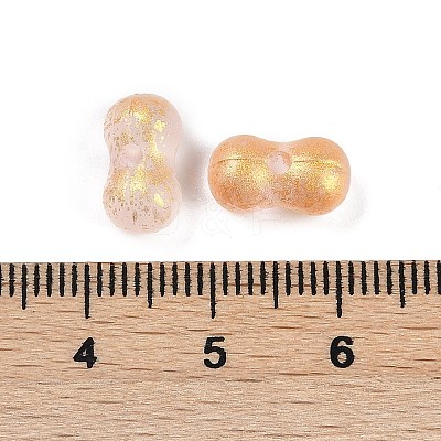 Gradient Color Transparent Acrylic Beads OACR-M023-02G-1