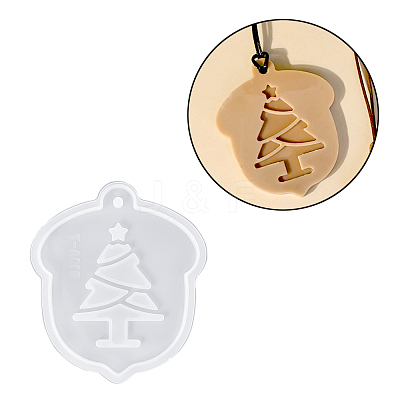 Christmas Theme DIY Silicone Pendant Molds LS-SIMO-G007-01F-1