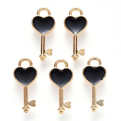 Alloy Enamel Pendants X-ENAM-S121-057-1